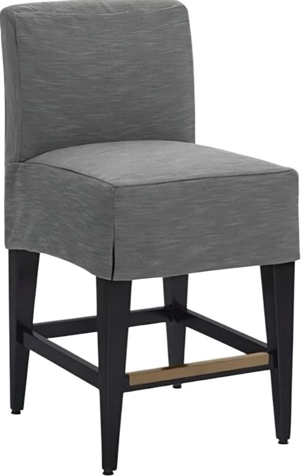 Four Seasons Customizable Slipcovered Counter Stool-0