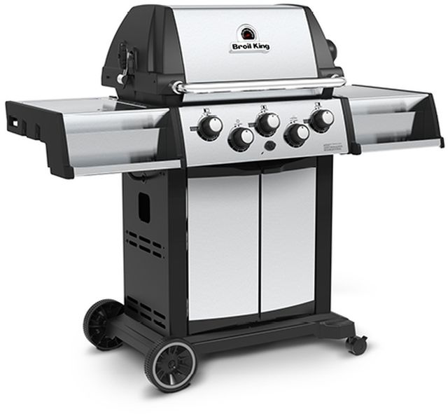 Broil King® Signet 390 3-Burner Stainless Steel Freestanding Liquid Propane Gas Grill-2