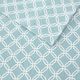 Olliix by True North by Sleep Philosophy Aqua Geo Twin XL Cozy 100% Cotton Flannel Printed Sheet Set-2