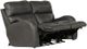 Catnapper® Angelo Gunmetal Leather Power Lay Flat Reclining Loveseat with Power Adjustable Headrest-2