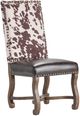 Crestview Collection Mesquite Ranch Brown Upholstered Dining Side Chair-0