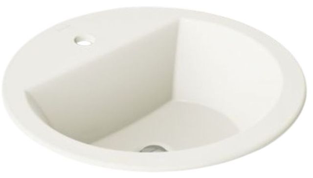 Kohler Bryant® Biscuit 19" Round Drop-In Bathroom Sink-0