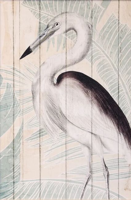 Stylecraft Crane Palms II Wall Art-1