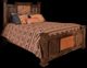 Horizon Home® Copper Canyon Brown Mansion Queen Panel Bed-0