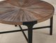 Steve Silver Co. Chevron Black/Cinnamon Round Coffee Table-4
