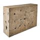 TEAK TAC TOE CONSOLE TABLE-2