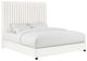 TOV Furniture Arabelle White Queen Upholstered Panel Bed-0