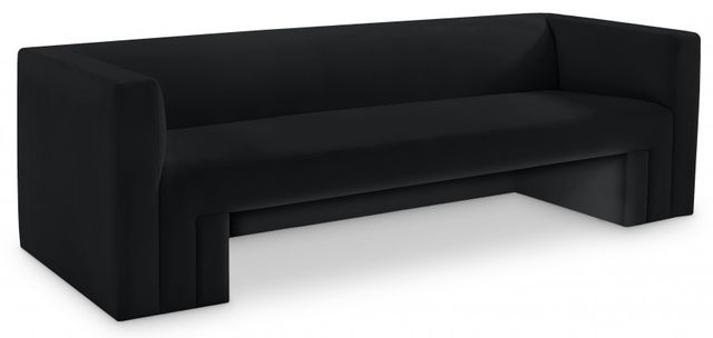 Meridian Furniture Henson Black Velvet Sofa-0