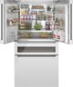 Bosch® 800 Series 36 in. 20.5 Cu. Ft. Arctic White Counter Depth French Door Refrigerator-1