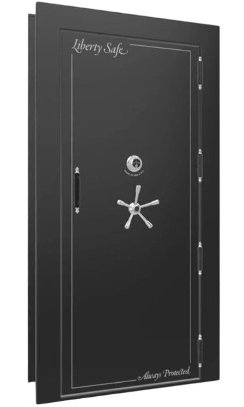 Liberty Safe Beast Black Gloss Out-Swing Right Hinge Mechanical Vault Door-0