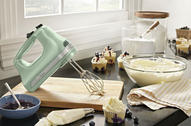 KitchenAid® Ultra Power™ Pistachio Hand Mixer-2