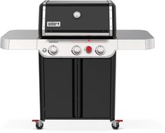 Weber® Genesis E-325 3-Burner Black Freestanding Liquid Propane Gas Grill