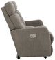 La-Z-Boy® Lennon Quarry Power Wall Reclining Loveseat with Console and Headrest-2