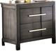 Furniture of America® Berenice Gray Nightstand-0