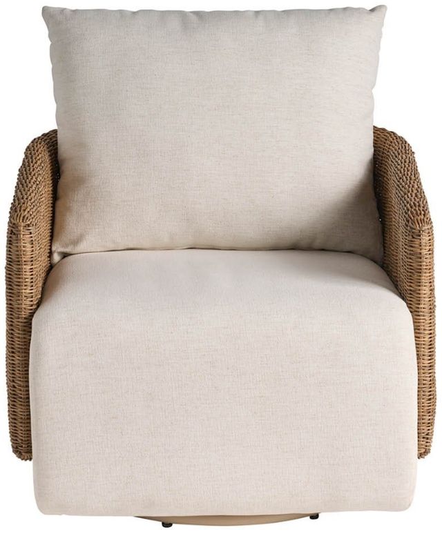 Universal Explore Home™ Enzo White Swivel Chair-1
