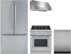 Thermador® 4 Piece Stainless Steel Kitchen Package