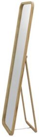 YHD Natural Brown Radian Full-Length Mirror-3