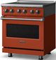 Viking® 5 Series 30" Spiced Cider Pro Style Electric Range with Polished Chrome Trim-2