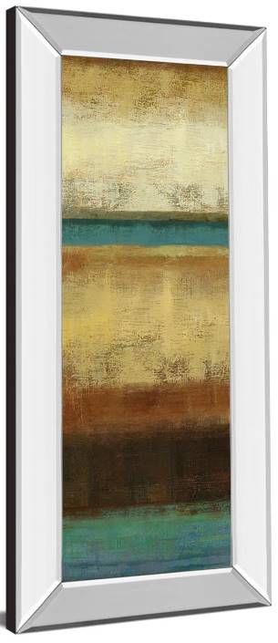 Classy Art Earth by Allison Pearce Mirrored Frame Wall Art-1