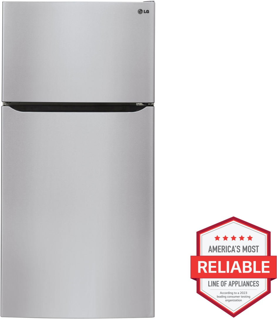 LG 23.8 Cu. Ft. Stainless Steel Top Freezer Refrigerator
