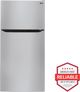 LG 23.8 Cu. Ft. Stainless Steel Top Freezer Refrigerator-1