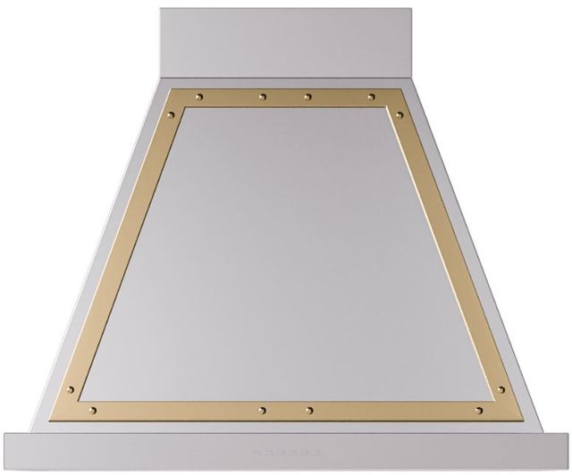 Ilve® Nostalgie II Noblesse 30" Stainless Steel Wall Mounted Range Hood with Noblesse Frame-0