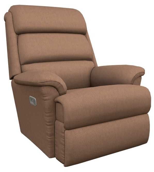 La-Z-Boy® Astor Chestnut Power Rocking Recliner with Headrest and Lumbar-0