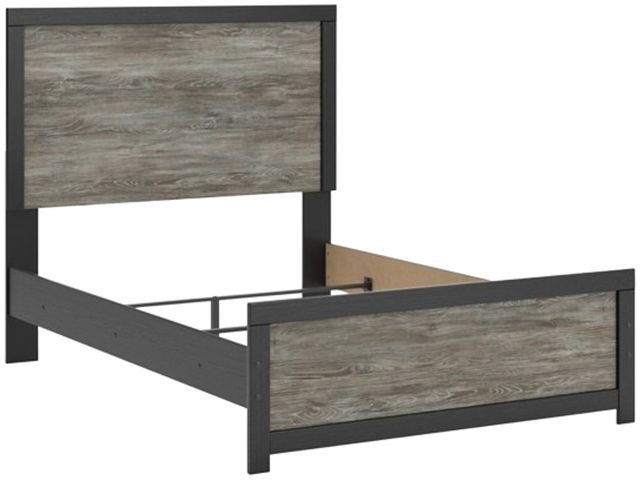 Signature Design by Ashley® Broachmyn Black/Gray Full Panel Bed-4