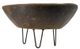 A & B Home Carved Brown Decorative Bowl-2