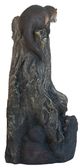 A & B Home Black/Brown Outdoor Decorative Water Fountain-2