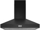 Thor Kitchen® 48" Professional Black Wall Mount Pyramid Range Hood-0