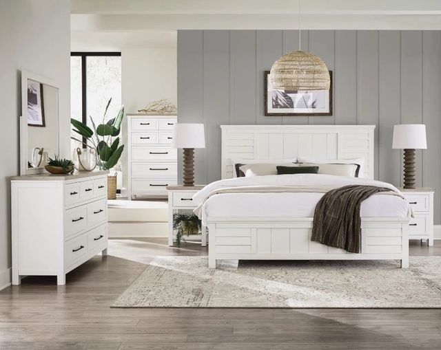 Riverside Furniture Cora Cloud/Fog Chest-1