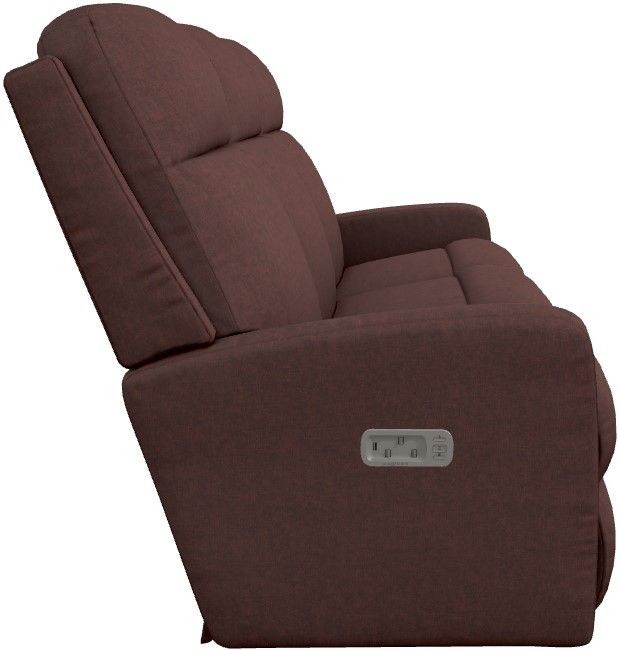 La-Z-Boy® Finley Brick Power Wall Reclining Sofa with Headrest-2