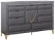 New Classic® Home Furnishings Symmetry Charcoal Dresser-0