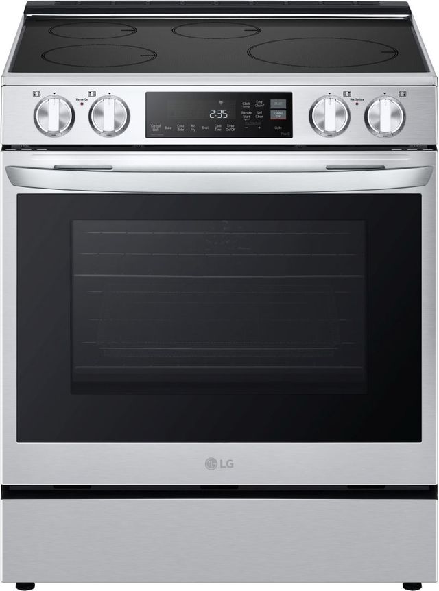 LG 30" PrintProof® Stainless Steel Slide In Induction Range -0