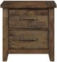 Homelegance® Jerrick Burnished Brown Nightstand-2