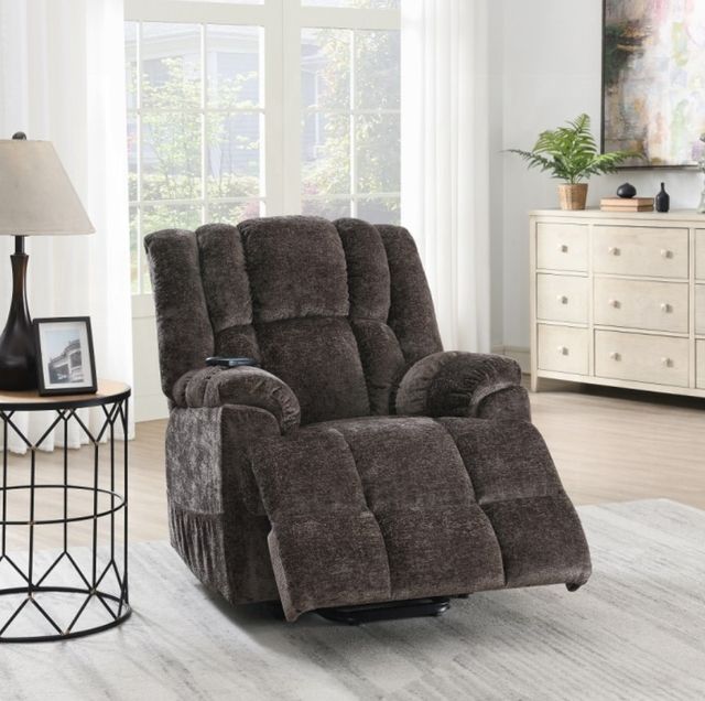 ACME Furniture Pacay Brown Power Recliner-1