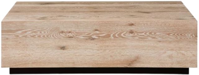 Bassett® Furniture Cascade Boardwalk Oak Rectangle Cocktail Table-1