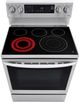 LG 30" PrintProof™ Stainless Steel Smart Freestanding Electric Range with Air Fry-2