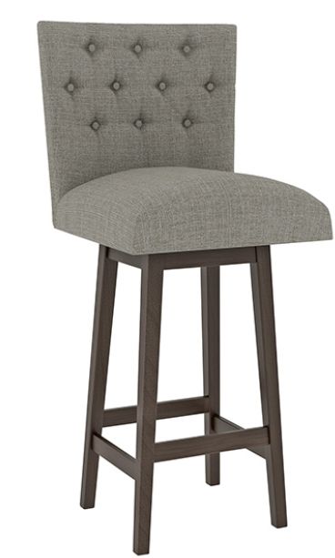 Country View Woodworking Customizable 30" Swivel Bar Chair-0