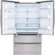 LG 36" 27.8 Cu. Ft. Printproof™ Stainless Steel French Door Refrigerator-1