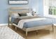 Monarch Specialties Inc. Grey Queen Panel Bed-1