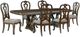 Signature Design by Ashley® Maylee 7-Piece Dark Brown Dining Table Set-0
