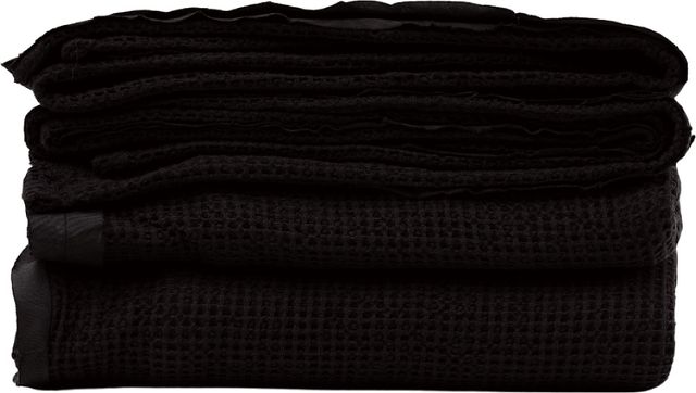 Blu Sleep Linen Baia Gray Queen Bed Spread-1