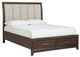 Signature Design by Ashley® Brueban 2-Piece Brown Queen Storage Panel Bed Set-1