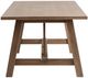 Classic Home Marla Amber Toast Extendable Dining Table-5