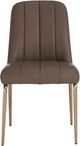 Modus Furniture Sunrise Apollo Cinnamon/Brushed Bronze Upholstered Dining Chair-1
