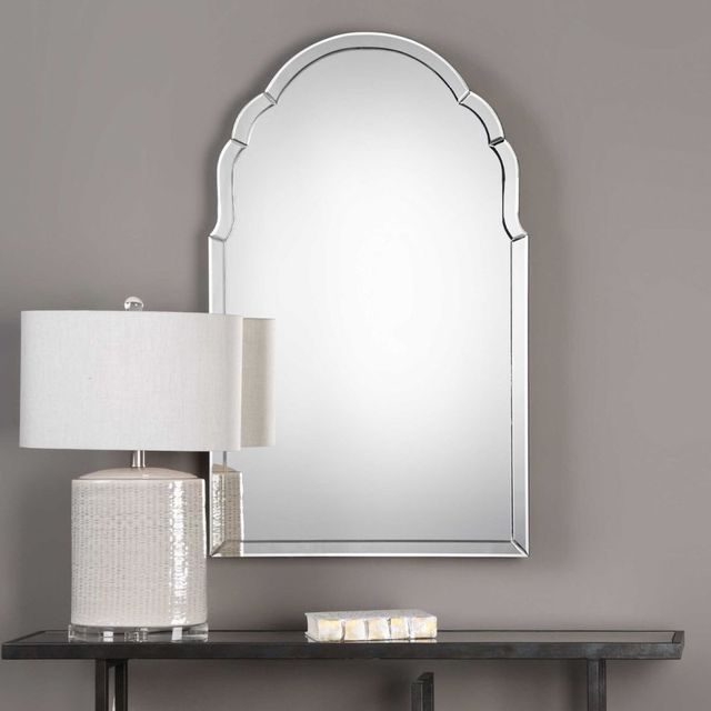 Uttermost® Brayden Clear Frameless Mirror-1