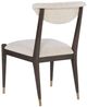 Currey & Company Arlan Coffee Brown Side Chair-3