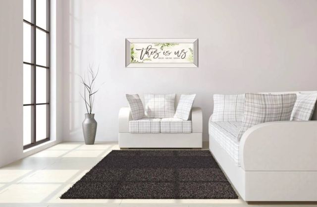 Classy Art This is Us by Marla Rae Mirrored Frame Wall Art-3